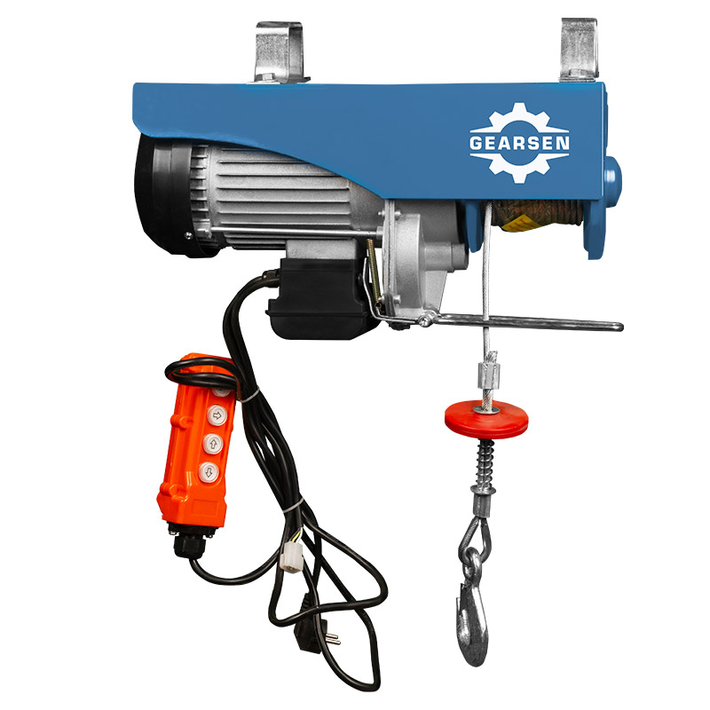 Таль электрическая мини комбинированная GEARSEN PA 220В, 250/500кг, 12/6м - 4
