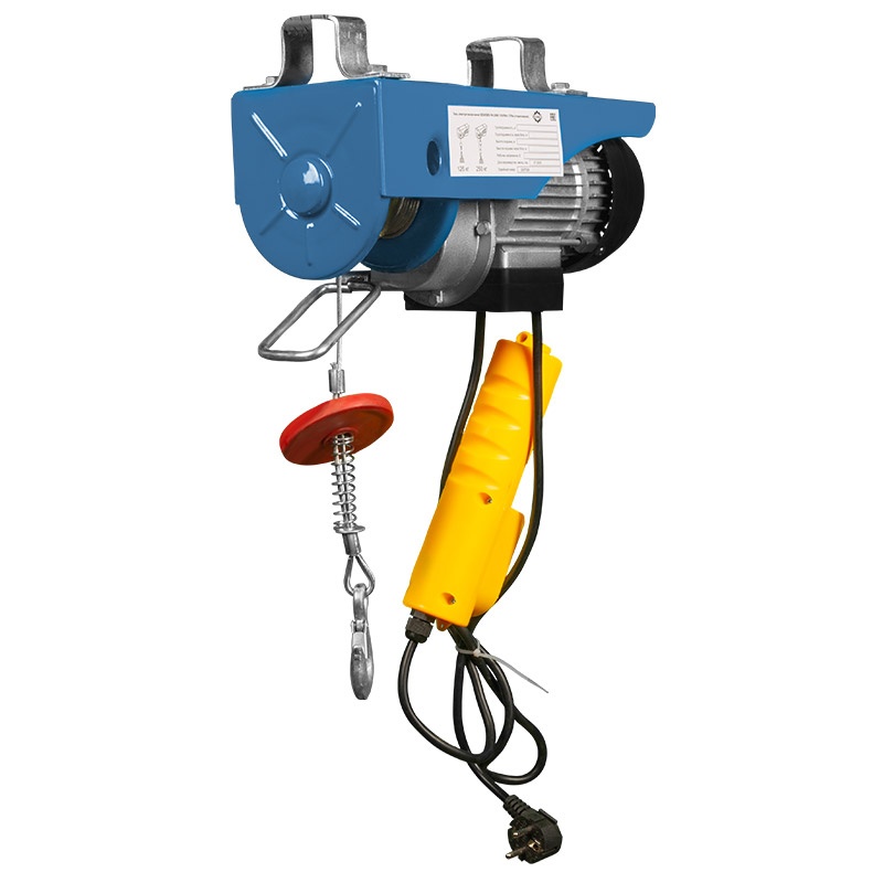 Таль электрическая мини стационарная GEARSEN PA 220В, 250/500кг, 20/10м - 4